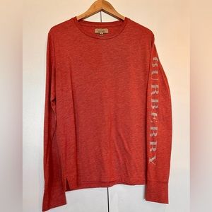 Burberry London unique long sleeve sweater/shirt